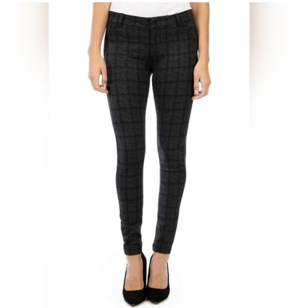 Kut From The Kloth Gray plaid Mia Skinny Pants
